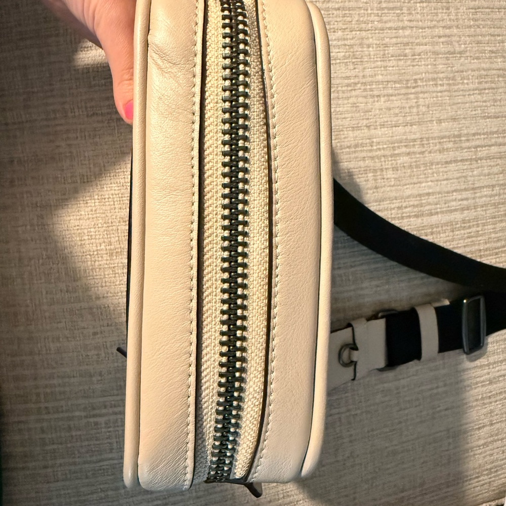 Coach Signature Debossed Leather Crossbody - Picture 6 of 7
